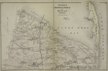 1873 Portions of Middletown and Ocean Townships